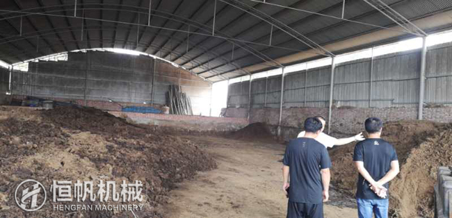 牛糞倉儲(chǔ)廠區(qū)參觀